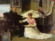 Sir John Everett Millais North-West Passage France oil painting artist